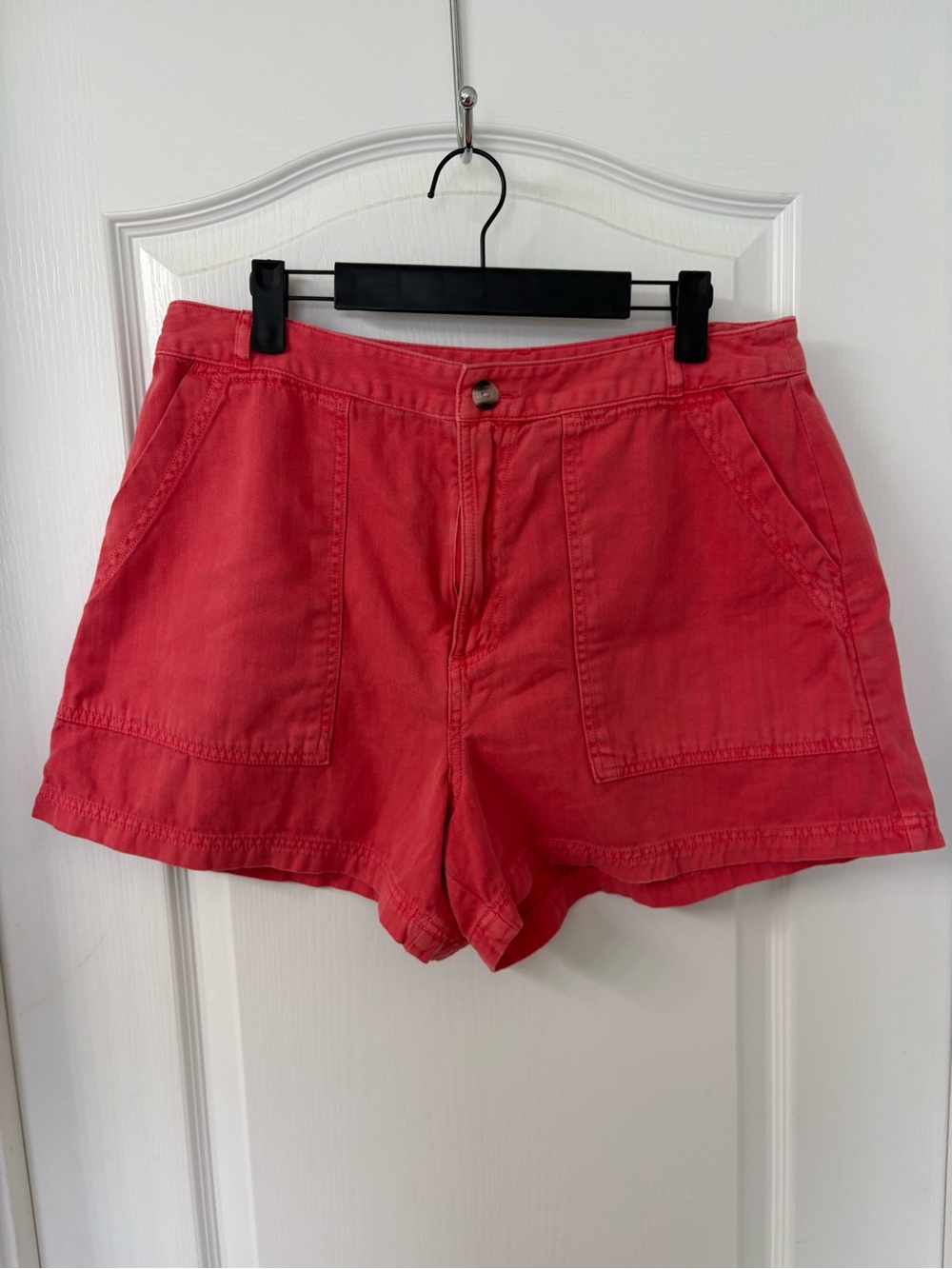 Universal Thread Red Pink Cotton Shorts Women's 12